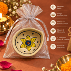 Ceramic Flower Diya