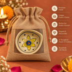 Ceramic Flower Diya