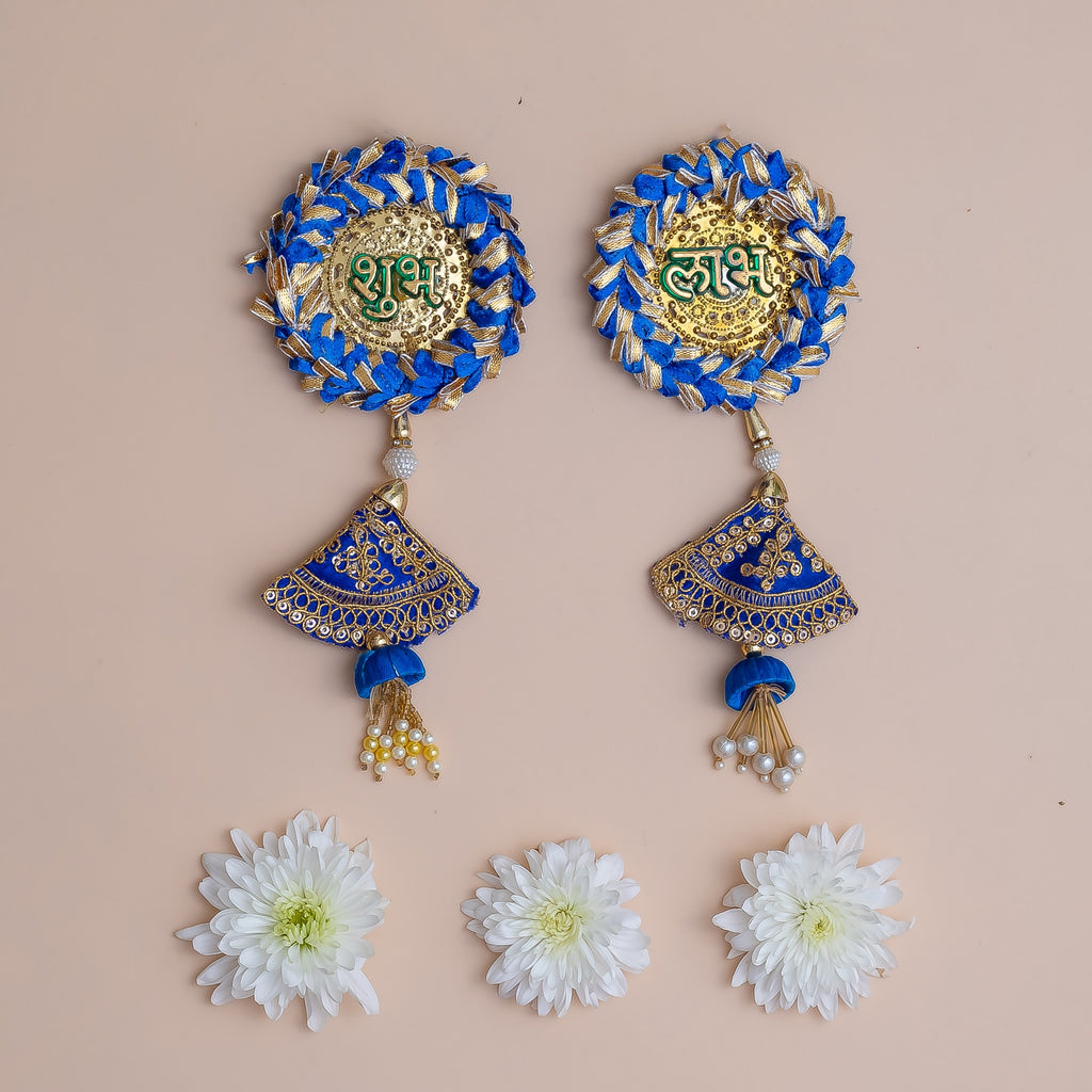Traditional Shubh Labh Hanging with Tassels