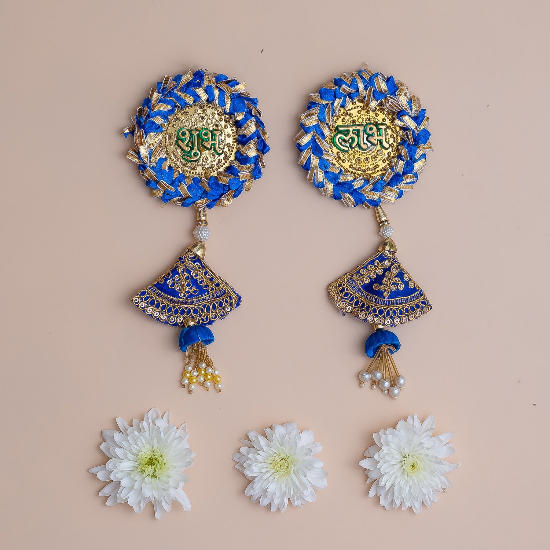 Traditional Shubh Labh Hanging with Tassels