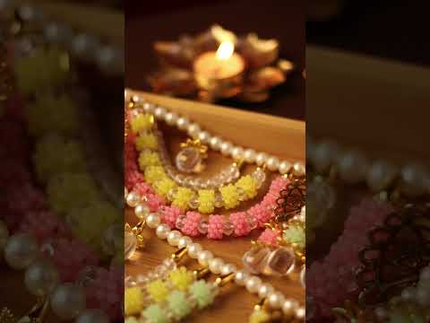 Handcrafted Pastel Beaded Toran