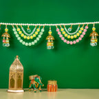 Handcrafted Pastel Beaded Toran